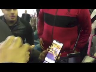 رئيس الزمالك يعرض صور غريبة على موبايله  لو قعدنا 100 سنة مش هنجيب جول