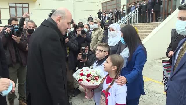 Son dakika gündem: İçişleri Bakanı Soylu, Cizre'de Şehitler Kütüphanesi'nin açılışına katıldı