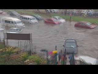 مدينة نصر تغرق في شبر ميه