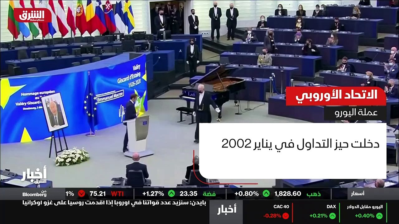 ...قالت رئيسة البنك المركزي الاوروبي ان الي...