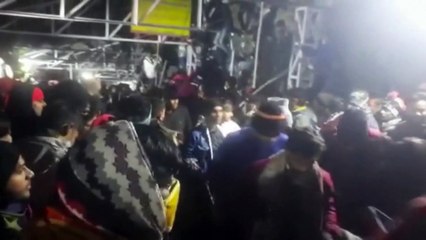 Estampida mortal en la India