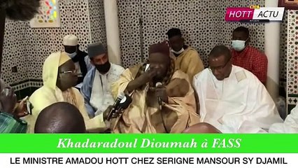 Serigne Mansour Sy Djamil loue les compétences du ministre Amadou Hott