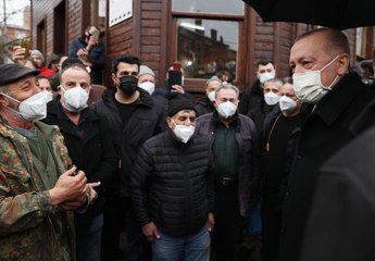 ERDOĞAN'DAN SARIYER'DE KIRAATHANE ZİYARETİ