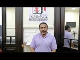 يوسف الحسيني يتقدم بطلب القيد في نقابة الإعلاميين