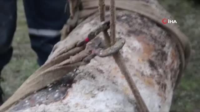 Kırım'da 2. Dünya Savaşı'ndan kalma bombalar patlatıldı