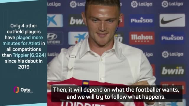 Simeone won't block Trippier Atleti exit amid Newcastle links