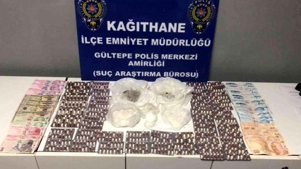 Son dakika haber... Kağıthane polisinden yılbaşı gecesi uyuşturucu operasyonu