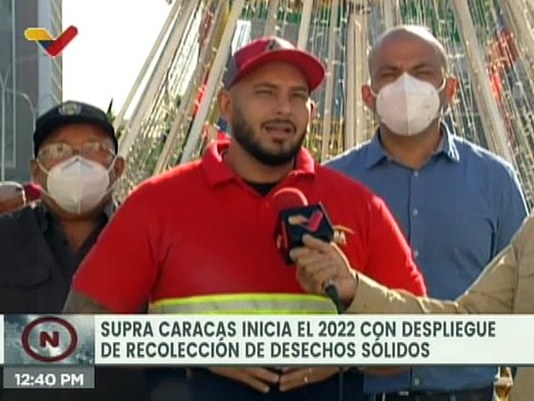Entérate | Supra Caracas realiza la primera recolección de desechos sólidos de este 2022