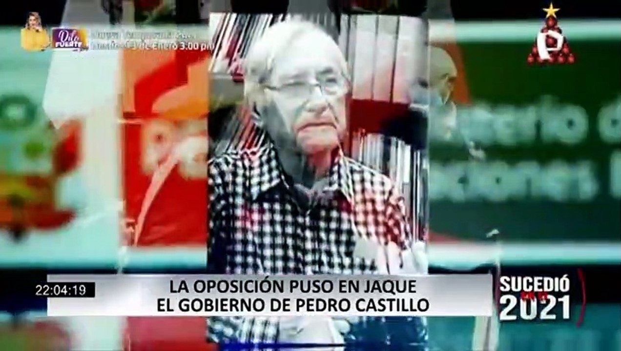Sucedió en 2021: La oposición a Pedro Castillo y la moción de vacancia presidencial en su contra
