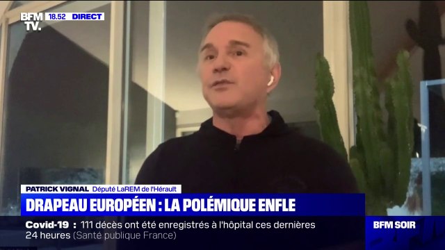 Drapeau de l'UE sous l'Arc de triomphe: pour Patrick Vignal, la droite cherche à faire les poches de Marine Le Pen et d'Éric Zemmour