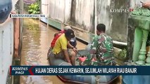 548 Rumah Warga di Rokan Hulu Terendam Banjir, Jalur Lintas Kabupaten Terputus