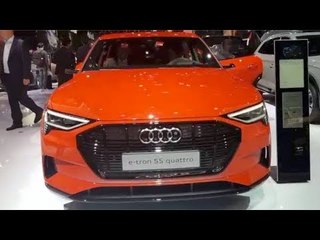 أودي تطرح e-tron أول سيارة بمحركين كهربائيين