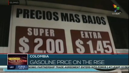 Colombia: The gasoline price on the rise