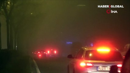 Tekirdağ'da yoğun sis! Görüş mesafesi 30 metreye kadar düştü