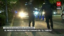 Al menos 50 personas detenidas en “El Torito”