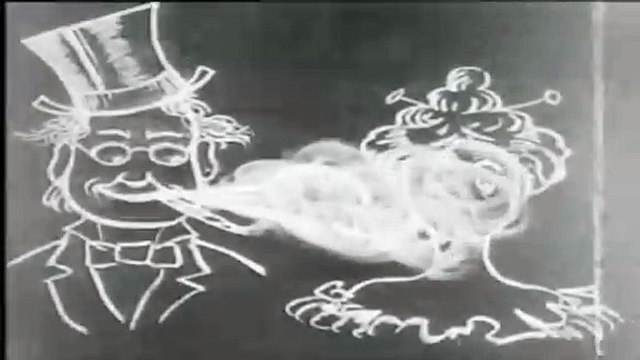 Humorous Phases of Funny Faces (1906) First Animation In Film
