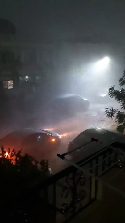 أمطار ثلجية غزيرة تتواصل لـ 5 ساعات وانقطاع الكهرباء بمدينة شرم الشيخ