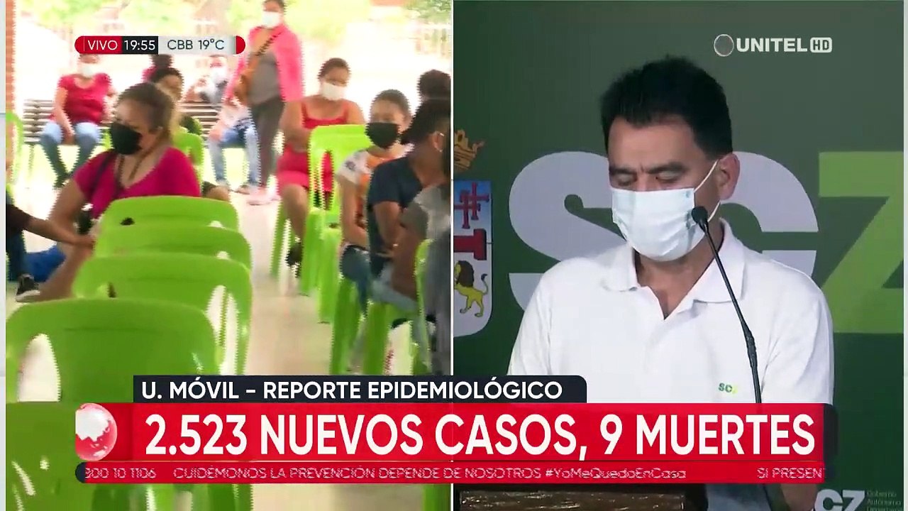 Santa Cruz comienza el año con 2.523 nuevos casos y 9 muertes
