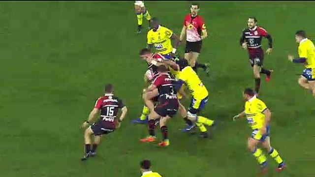 TOP 14 - Essai de Juan Cruz MALLIA (ST) - ASM Clermont Auvergne - Stade Toulousain - J14 - Saison 2021/2022