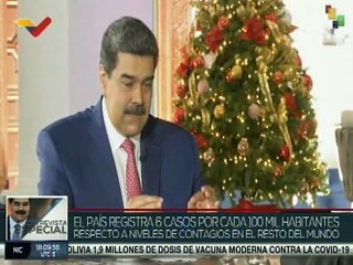 Venezuela logra el 90% de la vacunación contra la COVID-19 al cierre del año 2021