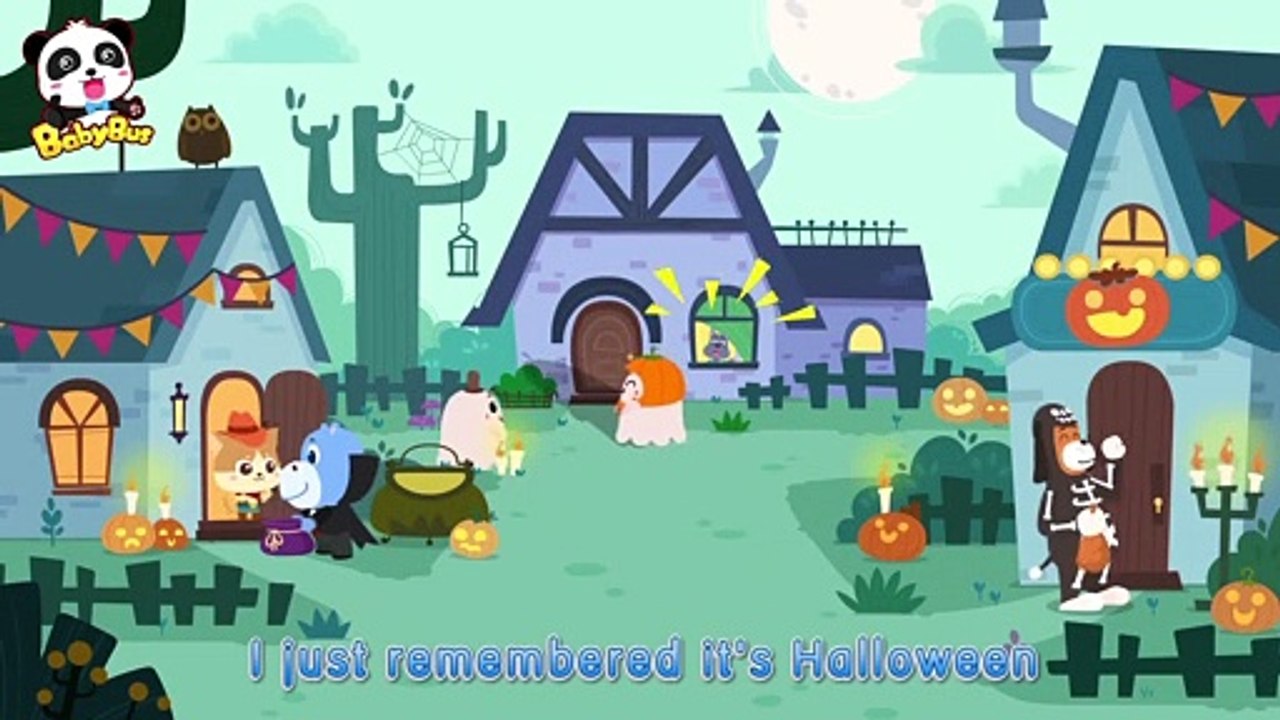 *New* Knock Knock, Who's at the Door | Trick or Treat | Halloween Song | Nursery Rhymes | BabyBus