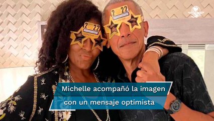 Divertido mensaje de Año Nuevo de Michelle Obama enciende las redes
