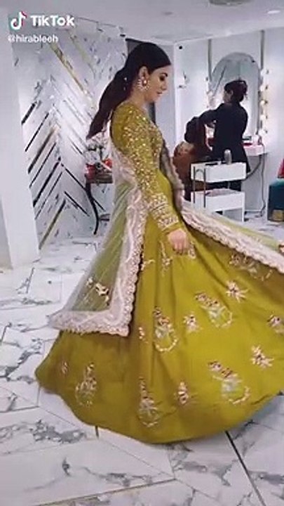 Beautiful mehndi dress