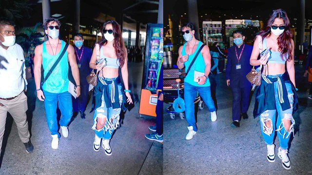 Rumoured Lovebirds Tiger Shroff And Disha Patani Return From Their Maldives Vacation