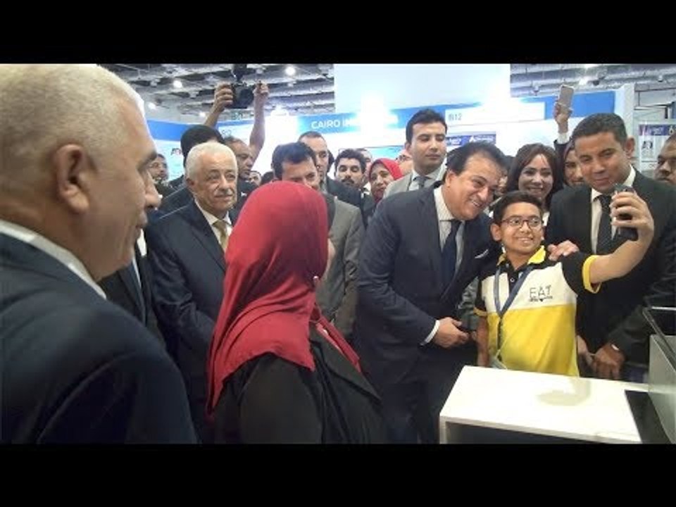 افتتاح معرض القاهرة الدولي السادس للابتكار