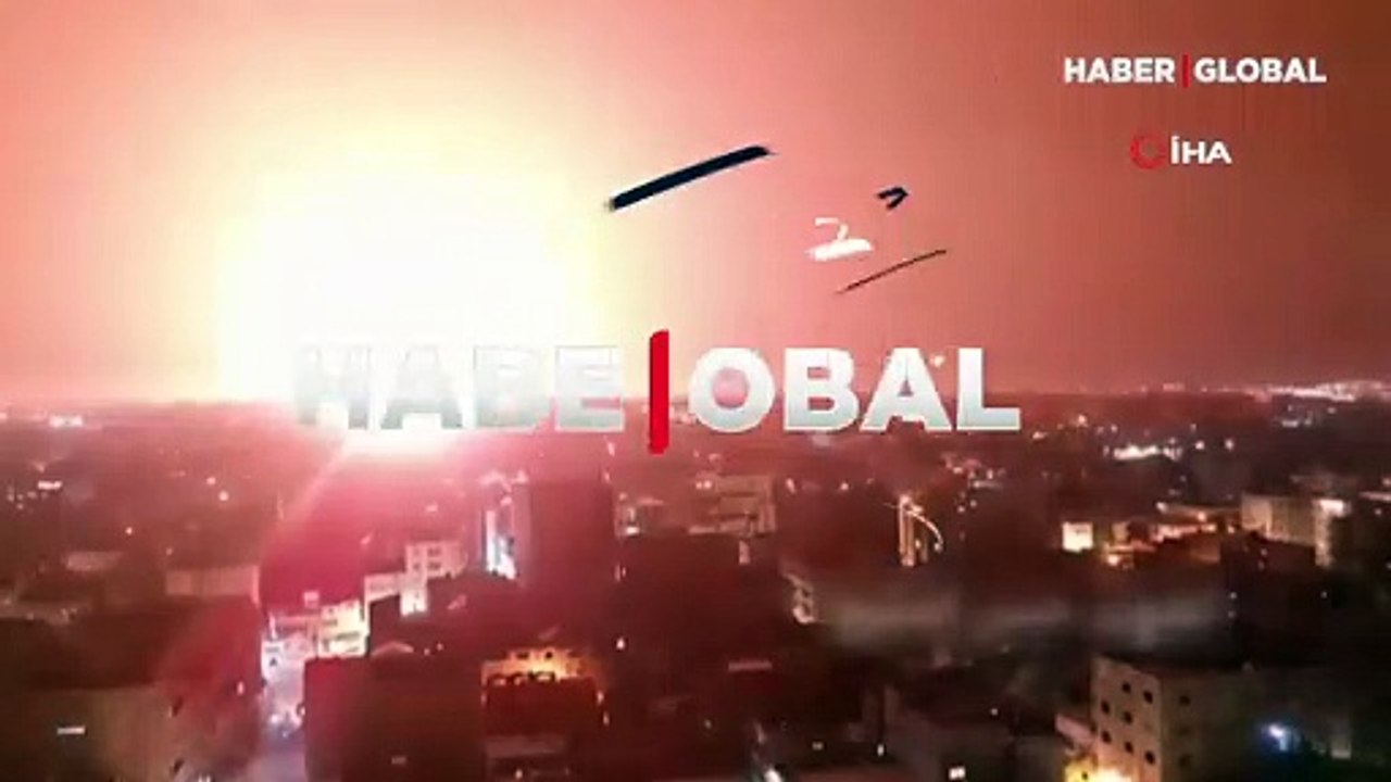 İsrail uçakları Gazze Şeridi'ne hava saldırısı düzenledi