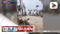 Ilang lugar na sinalanta ng bagyong Odette, nakaranas ng pagbaha at pagguho ng lupa dahil sa epekto ng hanging amihan