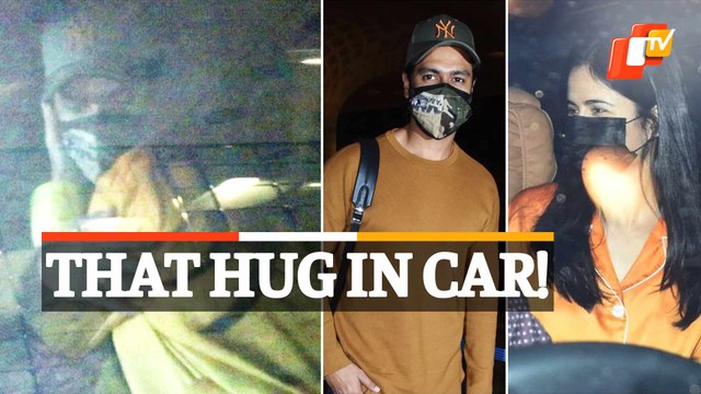 Katrina Kaif Drops Hubby Vicky Kaushal At Airport, Watch Couple’s Love Moment In Car