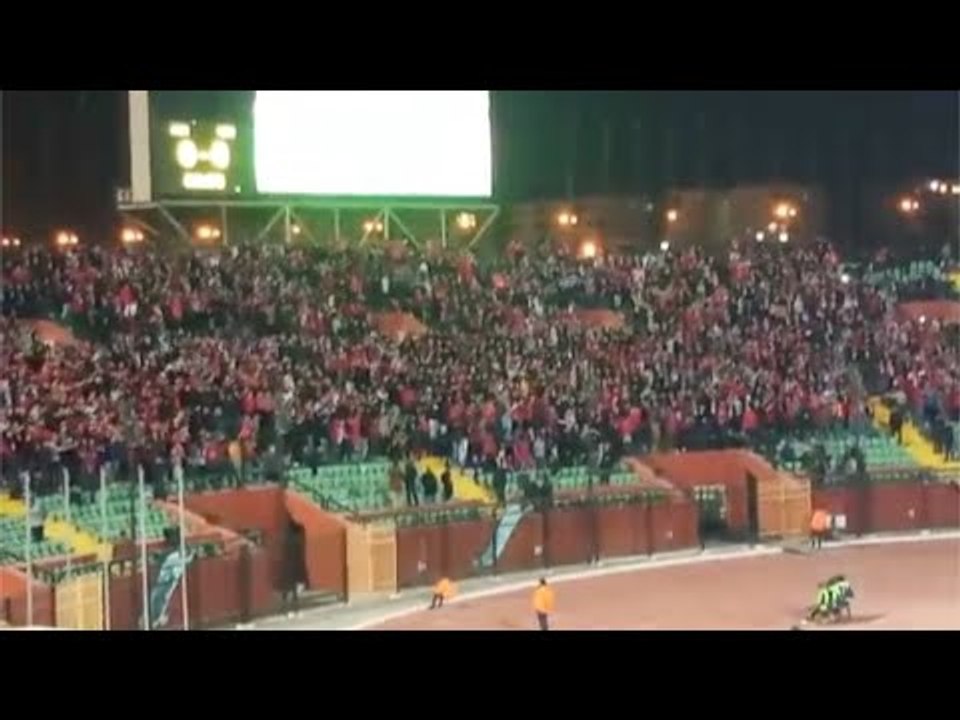جماهير الأهلي بمباراة النجم الساحلي  بالدم والروح   أفريقيا مش هتروح