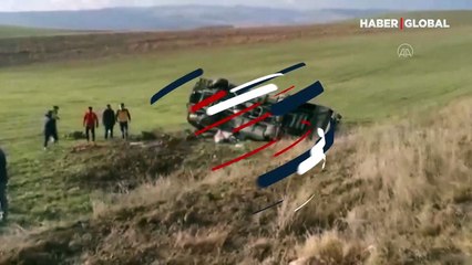 Son Dakika Amasya'da sporcuları taşıyan minibüs devrildi! Yaralılar var