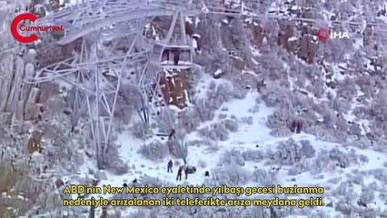 ABD'de teleferik arızası: 20 kişi mahsur kaldı