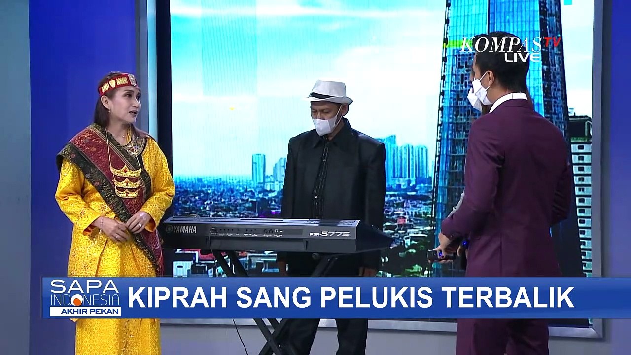 Kiprah Del Sarono, Pelukis Terbalik yang Memiliki Suara Merdu