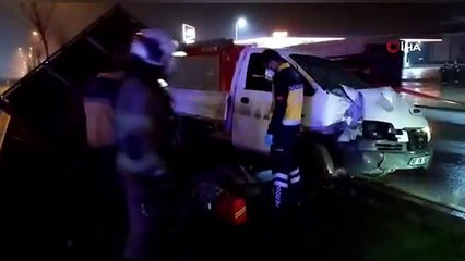 Bursa'da feci ölüm! Aydınlatma direğine çarptı