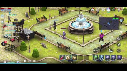 スマホゲーム 第4区域 プレイ