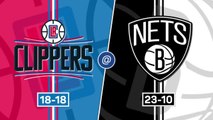 Harden triple-double in vain as Nets lose to injury-ravaged Clippers