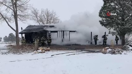 Son Dakika | ABD'deki yangında 991 ev yandı, 3 kişi kayıpYangın kar yağışı sonucu kontrol altına alındı