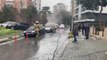 Kadıköy'de seyir halindeyken yanan araç kullanılamaz hale geldi