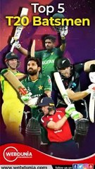 Top 5 T20 batsmen of 2021