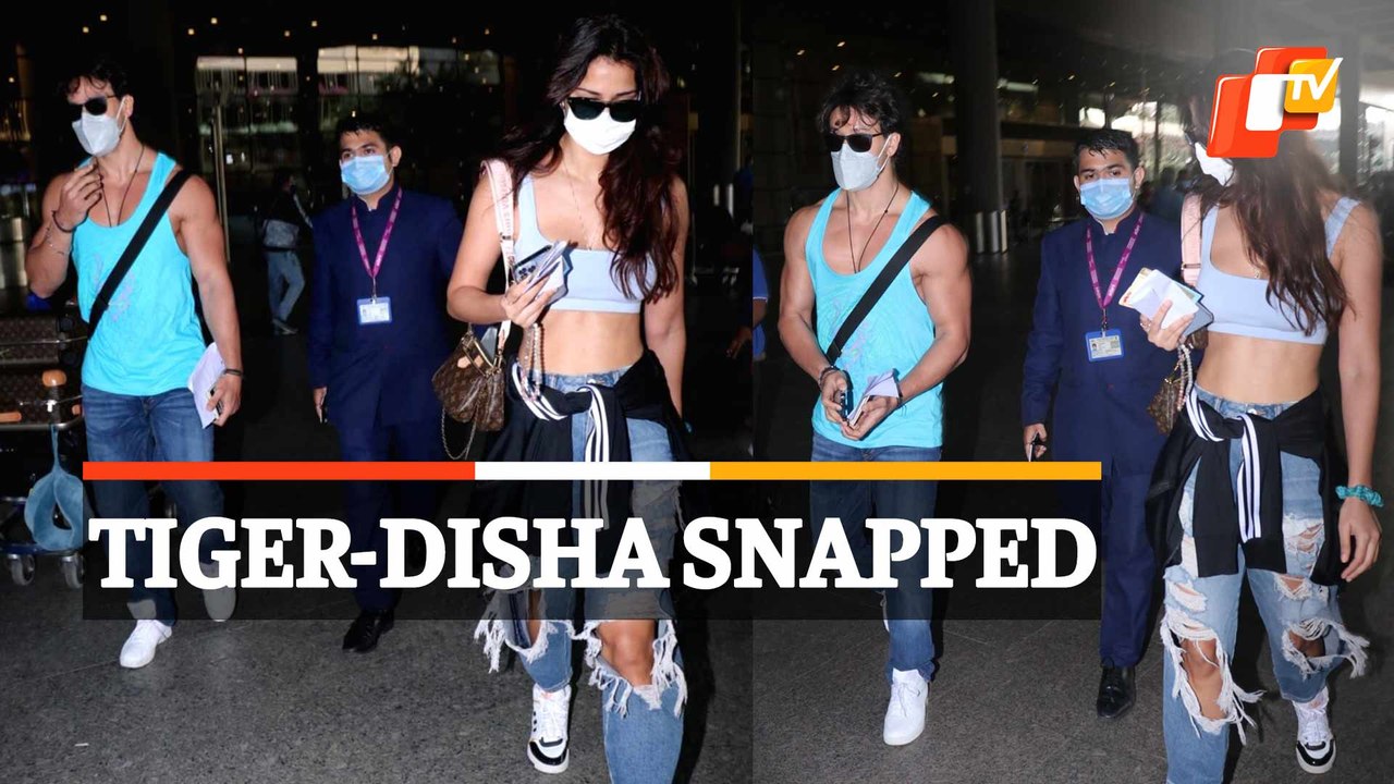 Watch: Tiger Shroff, Disha Patani Return From Their Maldives Vacation
