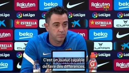 19e j. - Xavi : "Dembélé est important dans le projet de Barcelone"