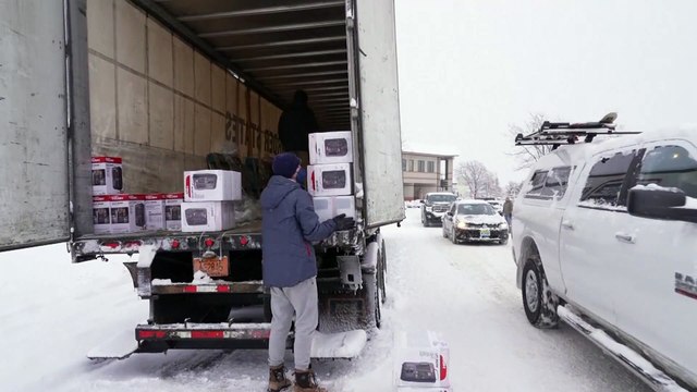 Denver: Schnee und Eis nach Gro´ßbrand