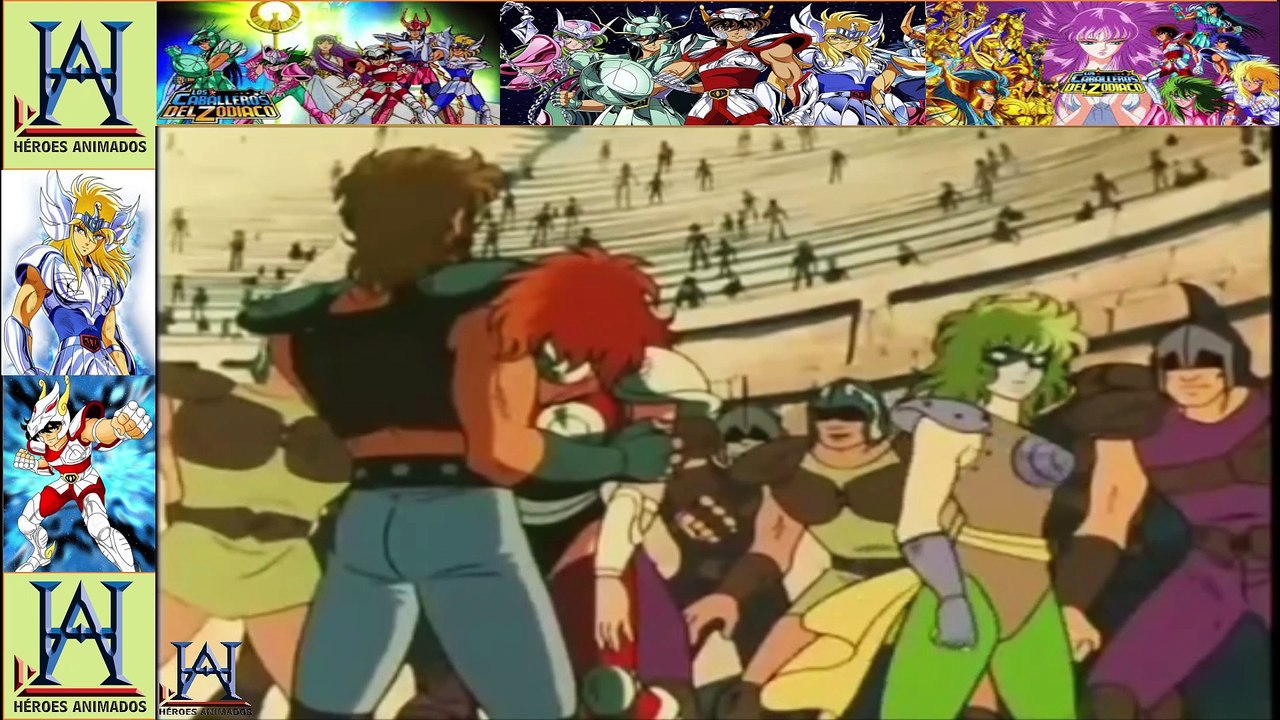 Los Caballeros Del Zodiaco (cap.16) -  Ataque a La Fundación [H.A]