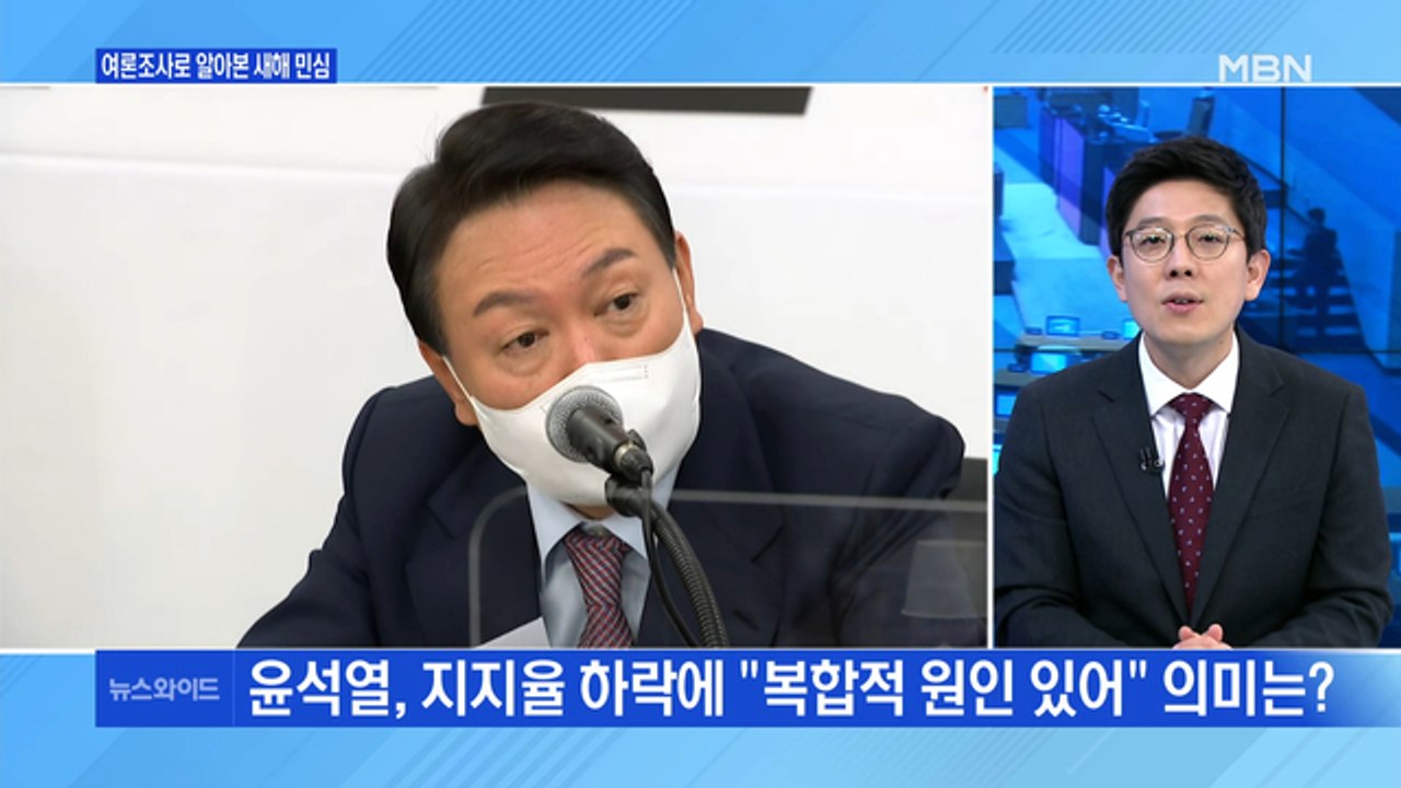[뉴스와이드] 여론조사로 보는 새해 민심 / 박근혜 전 대통령 사면, 대선 영향은?