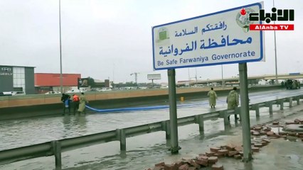 الحرس يشارك في عمليات الطوارئ لإنقاذ العالقين