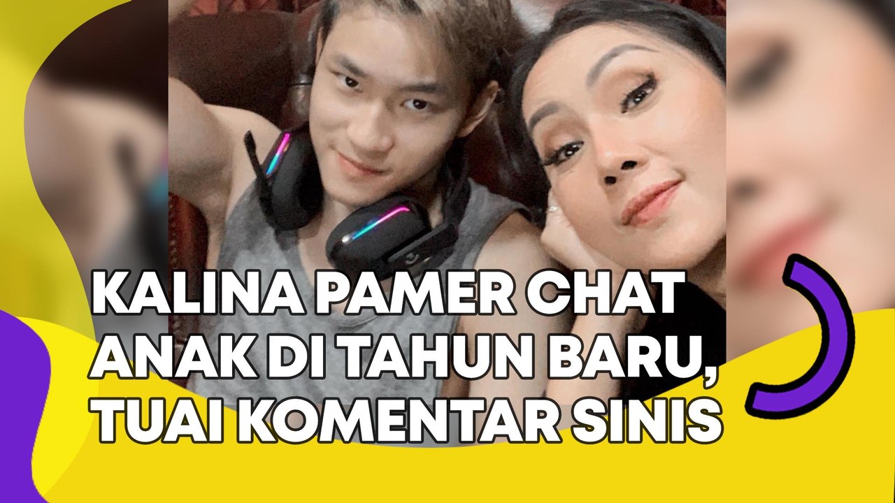 Kalina Oktarani Pamer Chat Anak di Tahun Baru, Malah Tuai Komentar Sinis