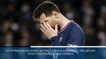 Lionel Messi wurde positiv auf Corona getestet